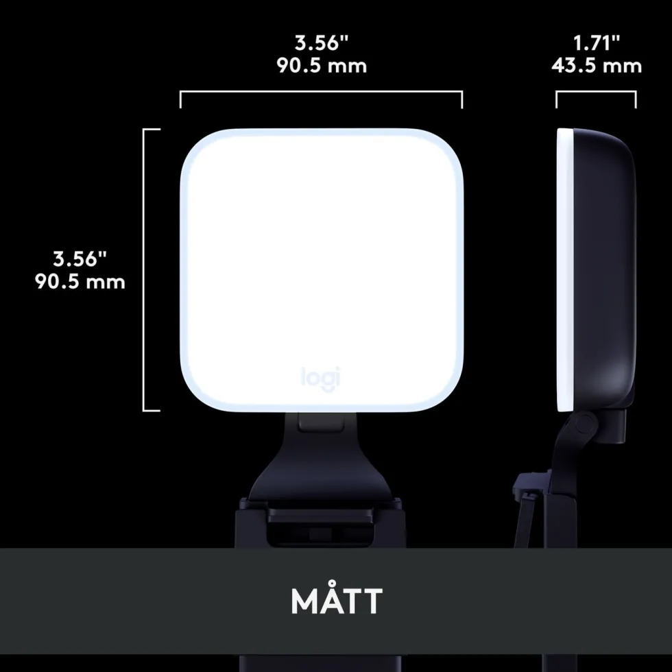 Logitech C Litra Glow Streamingbelysning