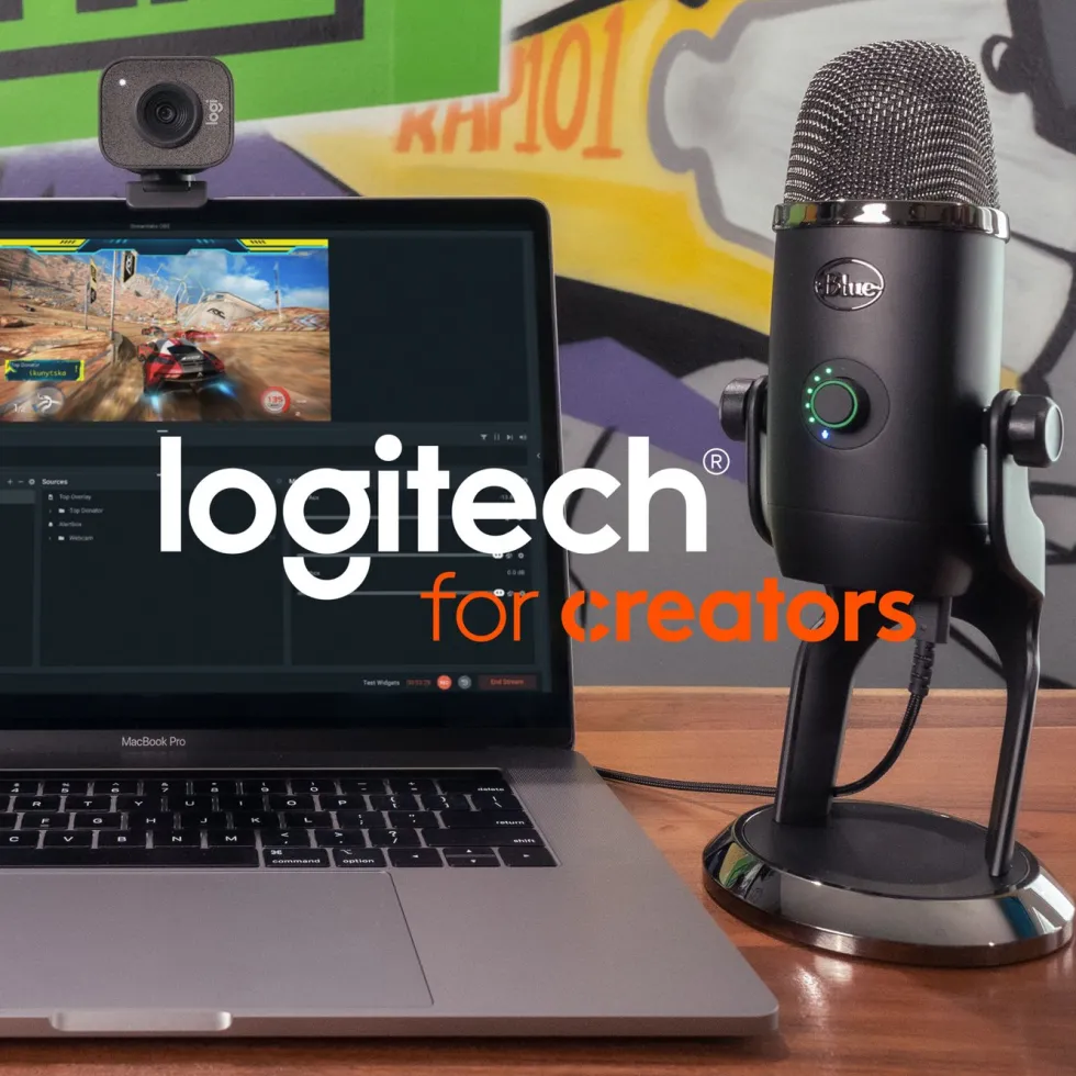 Logitech C Litra Glow Streamingbelysning