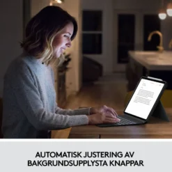 Logitech Combo Touch för iPad Pro 12,9” (5 & 6 gen.)