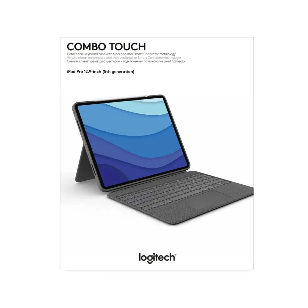 Logitech Combo Touch för iPad Pro 12,9” (5 & 6 gen.)