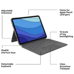 Logitech Combo Touch för iPad Pro 11” (1-4th gen.)