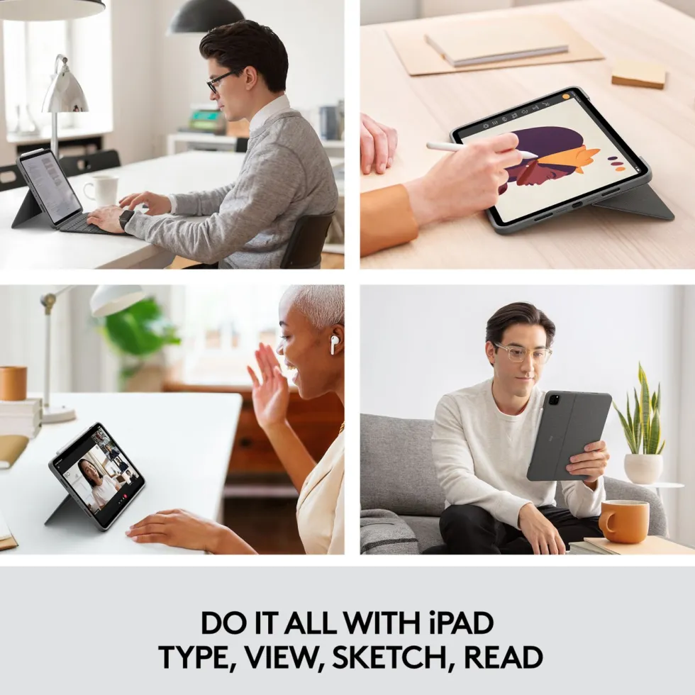 Logitech Combo Touch för iPad Pro 11” (1-4th gen.)