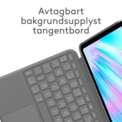 Logitech Combo Touch till iPad Air 11'' (M2 och gen. 5)