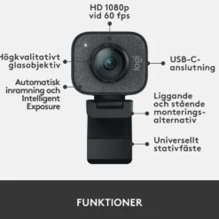 Logitech C Streamcam webbkamera