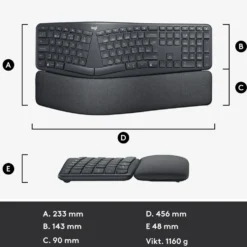 Logitech Ergo K860 Ergonomiskt tangentbord