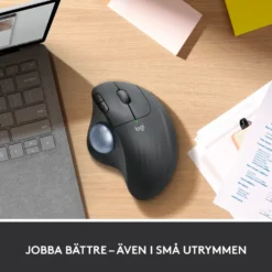 Logitech Ergo M575 Trådlös datormus Svart