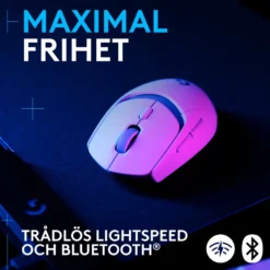 Logitech G G309 Lightspeed Trådlös datormus Vit