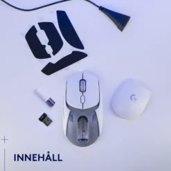 Logitech G G309 Lightspeed Trådlös datormus Vit