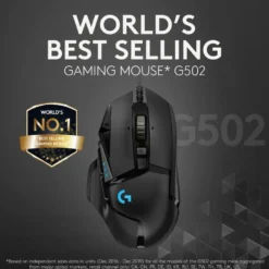 Logitech G 502 Hero Gaming-mus för proffs