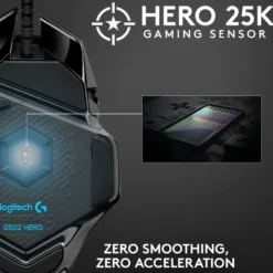 Logitech G 502 Hero Gaming-mus för proffs