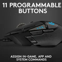 Logitech G 502 Hero Gaming-mus för proffs