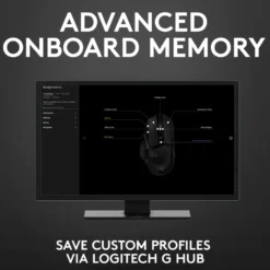 Logitech G 502 Hero Gaming-mus för proffs