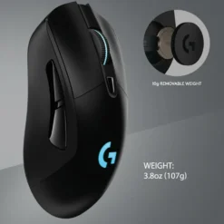 Logitech G 703 Lightspeed Hero Trådlös gaming-mus för proffs