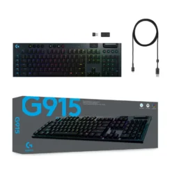 Logitech G 915 Lightspeed Mekaniskt tangentbord GL Tactile