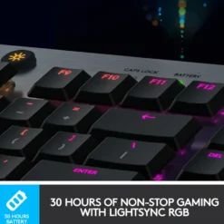 Logitech G 915 Lightspeed Mekaniskt tangentbord GL Tactile