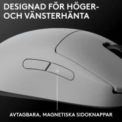 Logitech G Pro 2 Trådlös gaming-mus för proffs Vit