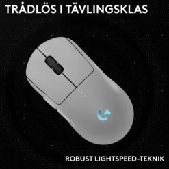 Logitech G Pro 2 Trådlös gaming-mus för proffs Vit
