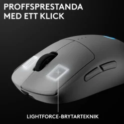 Logitech G Pro 2 Trådlös gaming-mus för proffs Vit