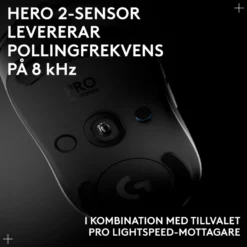 Logitech G Pro 2 Trådlös gaming-mus för proffs Vit