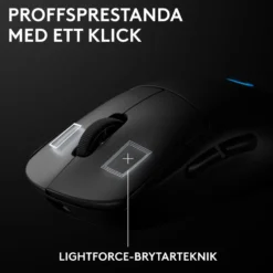 Logitech G Pro 2 Trådlös gaming-mus för proffs Svart