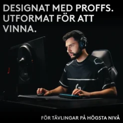 Logitech G PRO X 60 Lightspeed Trådlöst gaming-tangentbord Linear Black