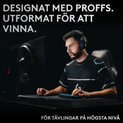 Logitech G PRO X 60 Lightspeed Trådlöst gaming-tangentbord Tactile Black