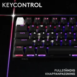Logitech G PRO X 60 Lightspeed Trådlöst gaming-tangentbord Tactile Black