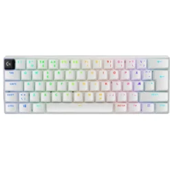 Logitech G PRO X 60 Lightspeed Trådlöst gaming-tangentbord Tactile White