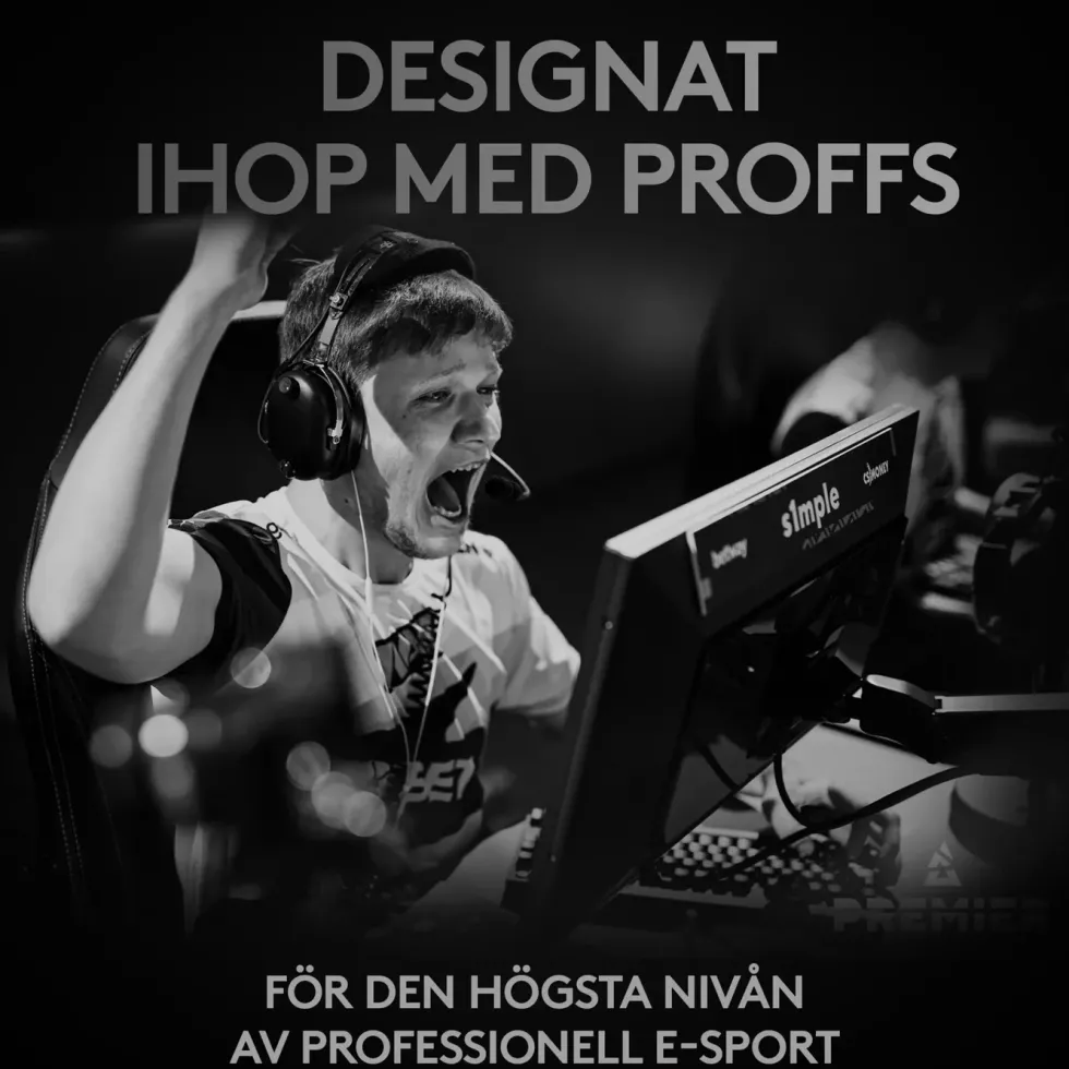 Logitech G Pro X Superlight Trådlös gaming-mus Svart