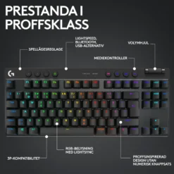 Logitech G Pro X TKL Lightspeed Gaming-tangentbord