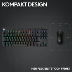 Logitech G Pro X TKL Lightspeed Gaming-tangentbord