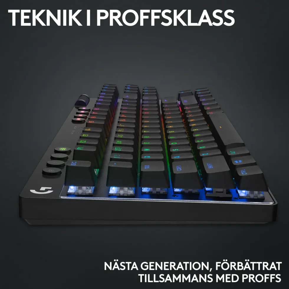 Logitech G Pro X TKL Lightspeed Gaming-tangentbord