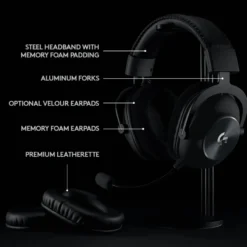 Logitech G Pro X Wireless Trådlöst gaming-headset