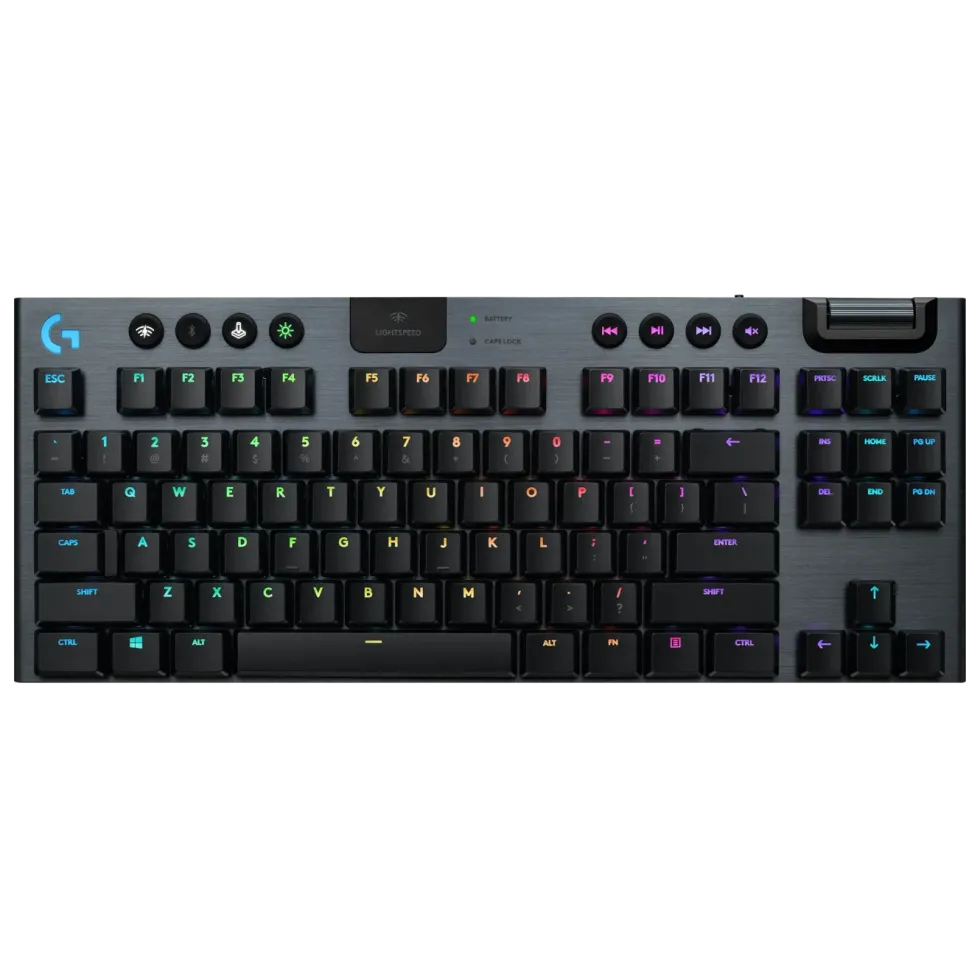 Logitech G 915 TKL Mekaniskt tangentbord GL Clicky Svart