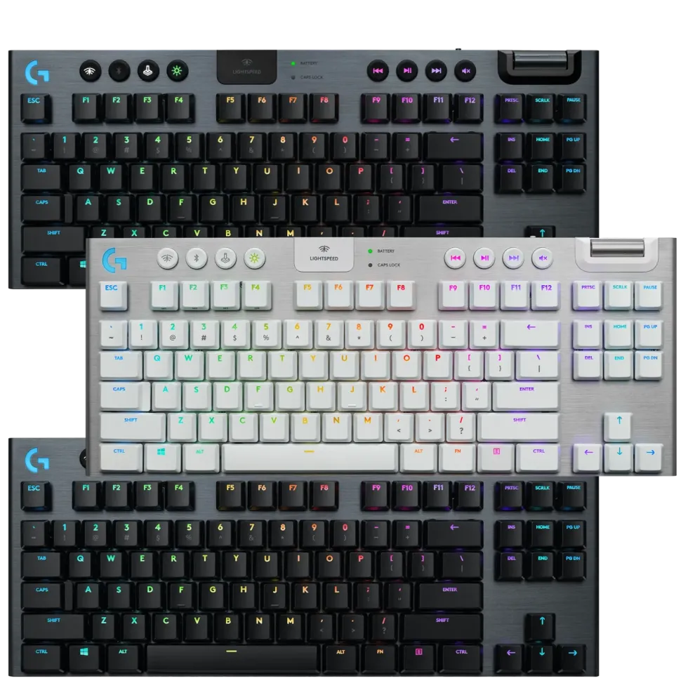 Logitech G 915 TKL Mekaniskt tangentbord GL Clicky Svart