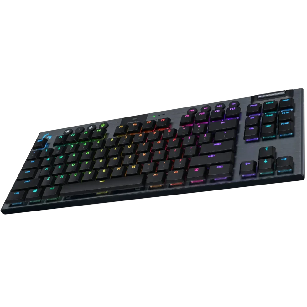 Logitech G 915 TKL Mekaniskt tangentbord GL Clicky Svart