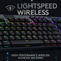 Logitech G 915 TKL Mekaniskt tangentbord GL Clicky Svart