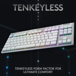Logitech G 915 TKL Mekaniskt tangentbord GL Tactile Vit