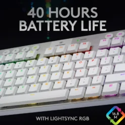 Logitech G 915 TKL Mekaniskt tangentbord GL Tactile Vit