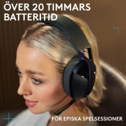 Logitech G321 Trådlöst gamingheadset Svart