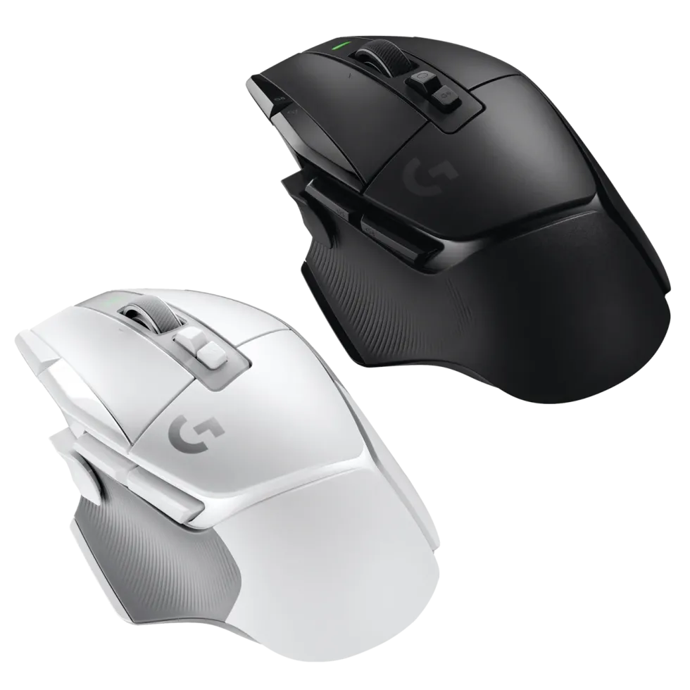 Logitech G 502 X Lightspeed Trådlös gamingmus Vit