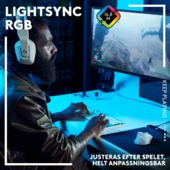 Logitech G 502 X Plus Trådlös gamingmus Svart