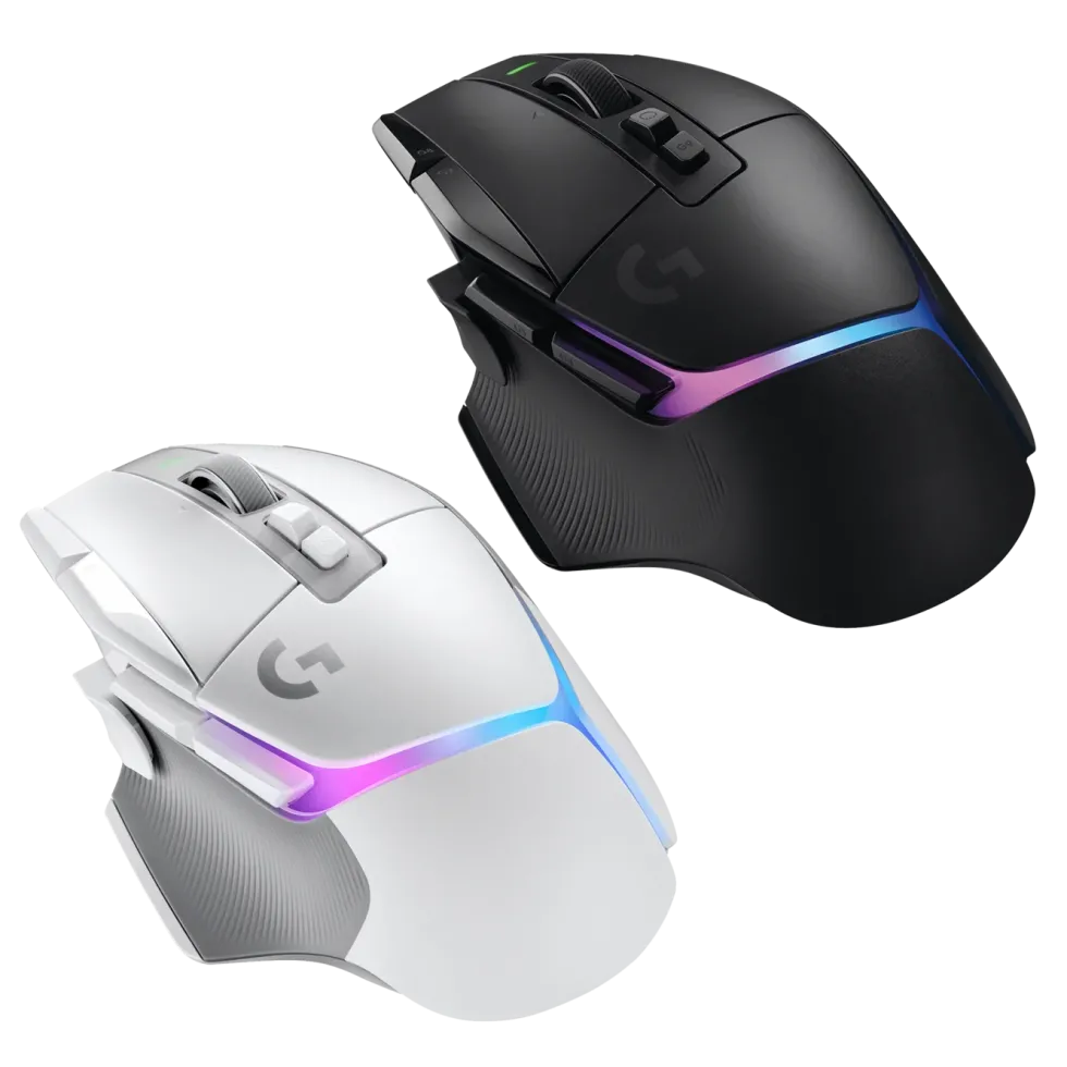 Logitech G 502 X Plus Trådlös gamingmus Svart