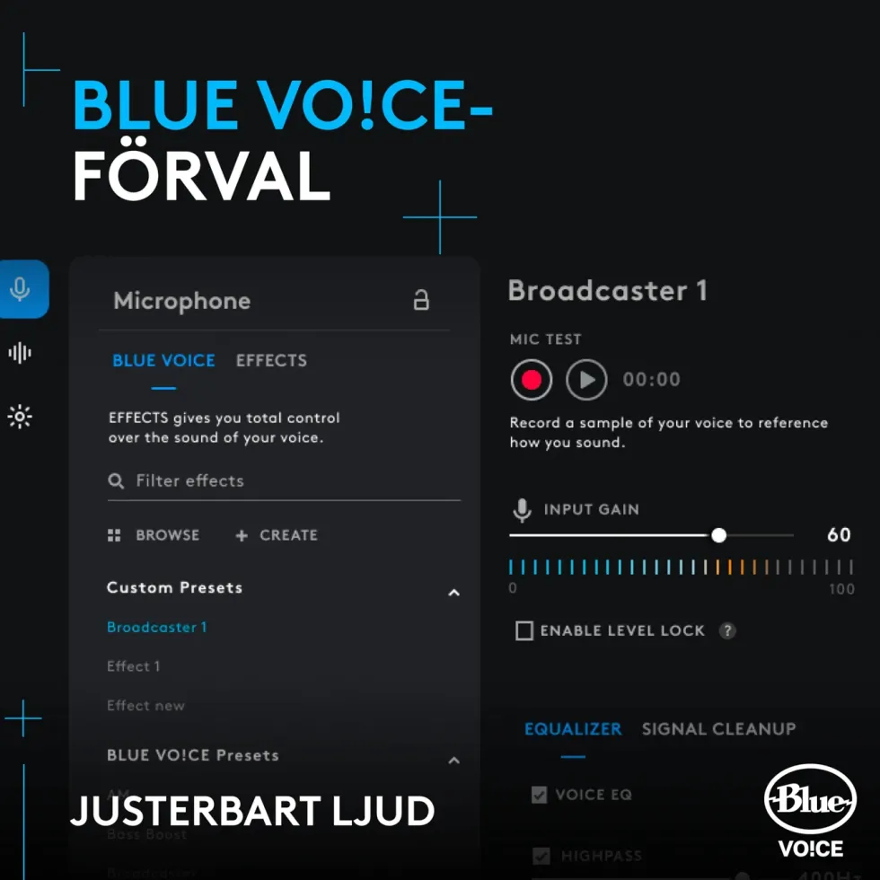 Logitech G Yeti Orb Svart