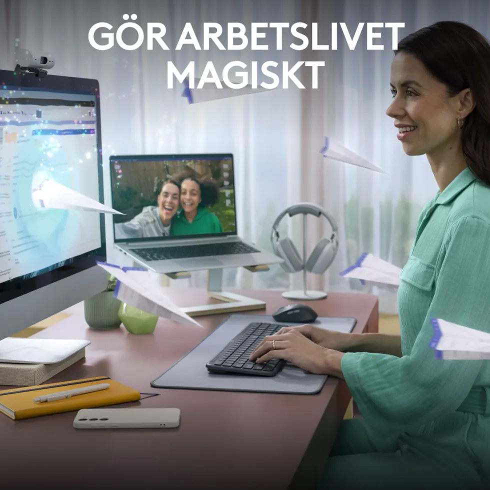 Logitech K950 Signature Slim Trådlöst tangentbord