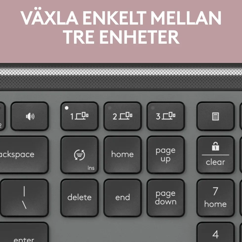 Logitech K950 Signature Slim Trådlöst tangentbord