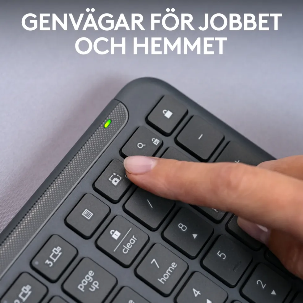 Logitech K950 Signature Slim Trådlöst tangentbord