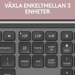 Logitech MK950 Signature Slim Trådlöst tangentbord och mus
