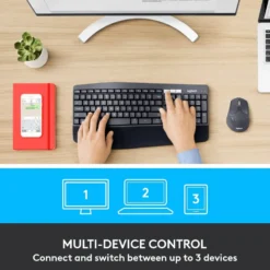 Logitech MK850 Trådlöst tangentbord och mus