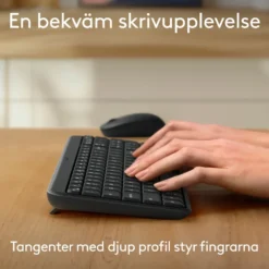 Logitech MK250 Trådlöst tangentbord med mus
